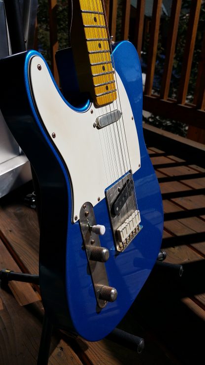 Blue Left-handed Fender Telecaster - Relic